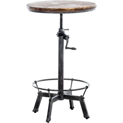 Mesa Malita Ajustable Industrial Plateado - Mesa Mesa Malita Ajustable Industrial Plateado - Mesa