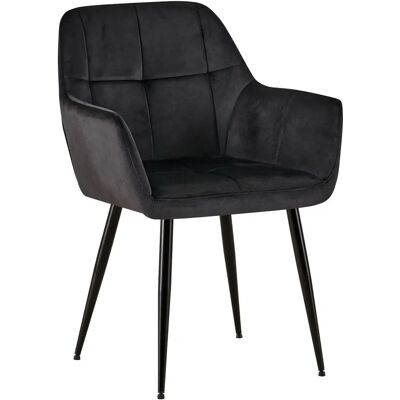 CLP Emia Silla de terciopelo - Moderno y elegante CLP Emia Silla de terciopelo - Moderno y elegante
