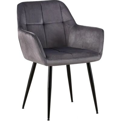Fauteuil en velours Emia CLP - Moderne et Élégant - Publicité Fauteuil en velours Emia CLP - Moderne et Élégant - Publicité