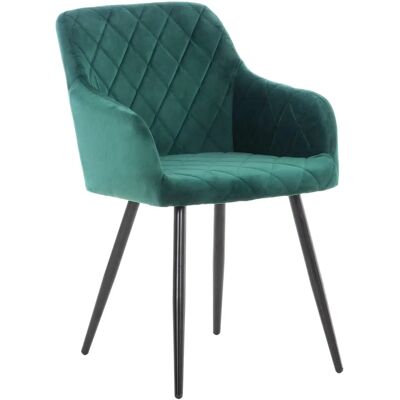 CLP - Eleganckie welurowe krzesło jadalniane - Krzesło CLP - Eleganckie welurowe krzesło jadalniane - Krzesło