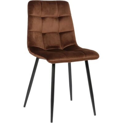 Silla de Comedor Elegante de Terciopelo CLP - Cómoda y Moderna Silla de Comedor Elegante de Terciopelo CLP - Cómoda y Moderna