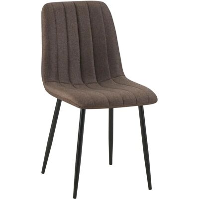Sedia Dijon di Pricenet - Tessuto Marrone Stile Moderno Sedia Dijon di Pricenet - Tessuto Marrone Stile Moderno