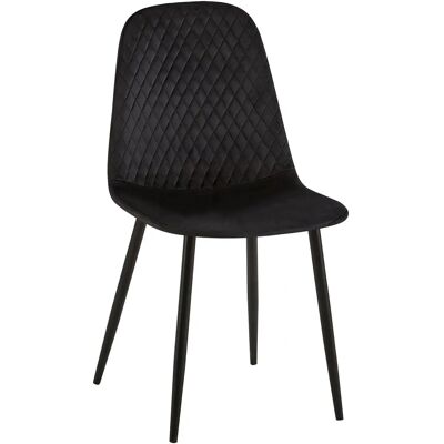 Pricenet Giverny Samtstoffstuhl - Moderner Stil - Stuhl Pricenet Giverny Samtstoffstuhl - Moderner Stil - Stuhl