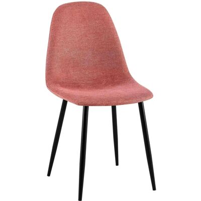 Silla de comedor naranja CLP Napier - Asiento tapizado moderno Silla de comedor naranja CLP Napier - Asiento tapizado moderno