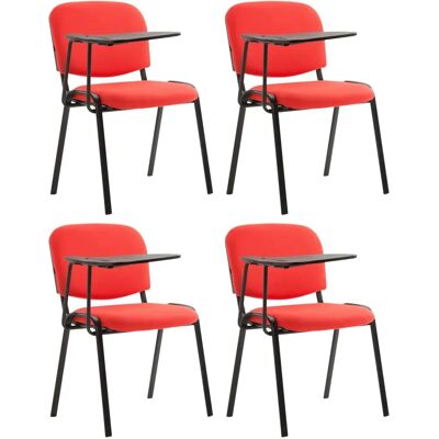 Set di 4 mobili Ken CLP - Rosso Set di 4 mobili Ken CLP - Rosso