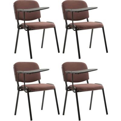 CLP - Juego de 4 Sillas Ken en Tela con Mesa Plegable - Sillas de Jardín CLP - Juego de 4 Sillas Ken en Tela con Mesa Plegable - Sillas de Jardín