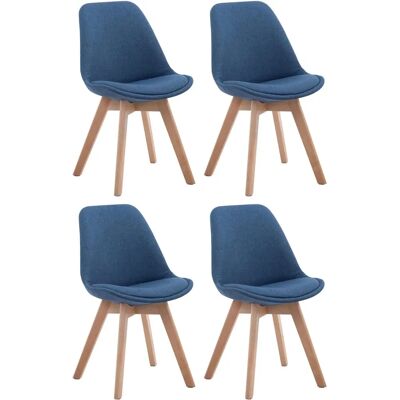 CLP - Borneo V2 Set aus 4 Besucherstühlen - Modernes Skandinavisches Design CLP - Borneo V2 Set aus 4 Besucherstühlen - Modernes Skandinavisches Design