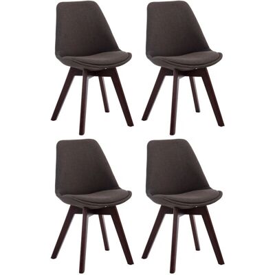 CLP - Sillas Borneo V2 para comedor - Gris/Beige - Estilo Escandinavo Moderno CLP - Sillas Borneo V2 para comedor - Gris/Beige - Estilo Escandinavo Moderno
