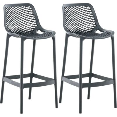 CLP Air Set di 2 Sgabelli da Bar Esterni - Sgabelli CLP Air Set di 2 Sgabelli da Bar Esterni - Sgabelli