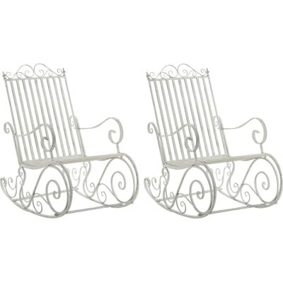 CLP Smilla Chaise Longue à Bascules Antique - Mobilier de jardin - Publicité CLP Smilla Chaise Longue à Bascules Antique - Mobilier de jardin - Publicité
