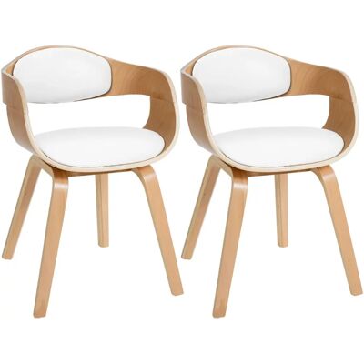 Homestoreking Kingston Stuhlset - Moderne Hölzernes Lounge-Möbel Homestoreking Kingston Stuhlset - Moderne Hölzernes Lounge-Möbel
