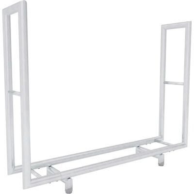 Pricenet Estante de Leña en Acero Inoxidable - Moderno y Resistente Pricenet Estante de Leña en Acero Inoxidable - Moderno y Resistente