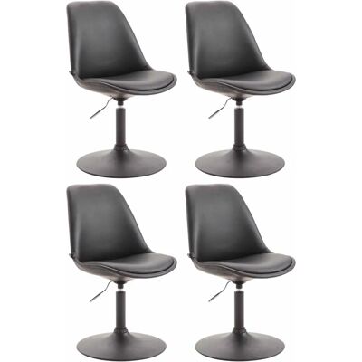 Sillas de Comedor CLP Maverick - Ajustables y Giratorias - 4 unidades Sillas de Comedor CLP Maverick - Ajustables y Giratorias - 4 unidades