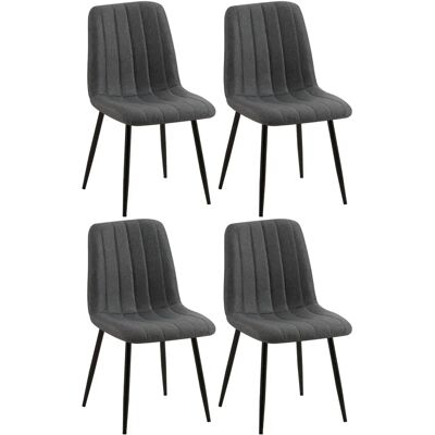 CLP Conjunto de 4 sillas Dijon - Sillas de comedor modernas CLP Conjunto de 4 sillas Dijon - Sillas de comedor modernas