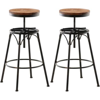 CLP - Verstellbare Bronze Barhocker - Industrieller Stil CLP - Verstellbare Bronze Barhocker - Industrieller Stil