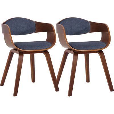 Chaise de salle à manger scandinave moderne CLP Kingston - 120kg Max - Publicité Chaise de salle à manger scandinave moderne CLP Kingston - 120kg Max - Publicité