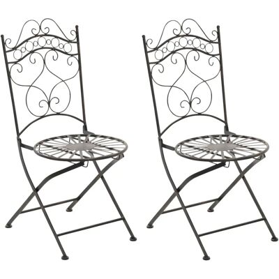 CLP Indra Klappbarer Gartensessel - Vintage Bronze CLP Indra Klappbarer Gartensessel - Vintage Bronze