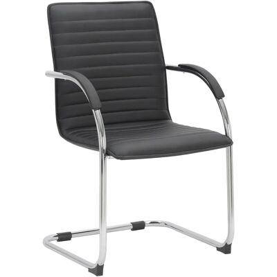 Silla de Conferencia CLP Tira - Cuero Sintético de Alta Calidad - Estable y Cómoda Silla de Conferencia CLP Tira - Cuero Sintético de Alta Calidad - Estable y Cómoda
