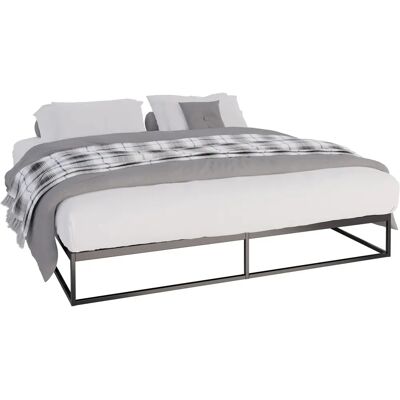 Pricenet Lit Métallique Scala - Design Minimaliste, Stable, Plusieurs Tailles - Publicité Pricenet Lit Métallique Scala - Design Minimaliste, Stable, Plusieurs Tailles - Publicité
