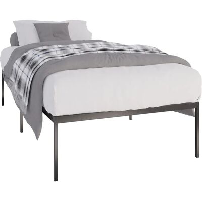 Cama de Metal Fargo Pricenet - Cama de Acero con Almacenamiento Cama de Metal Fargo Pricenet - Cama de Acero con Almacenamiento