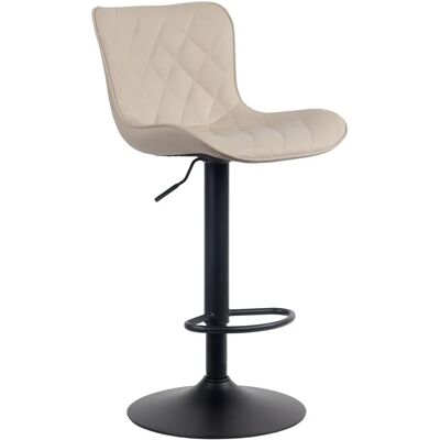 Homestoreking Emma Creme Barhocker - Höhenverstellbar Drehbar Metall Homestoreking Emma Creme Barhocker - Höhenverstellbar Drehbar Metall