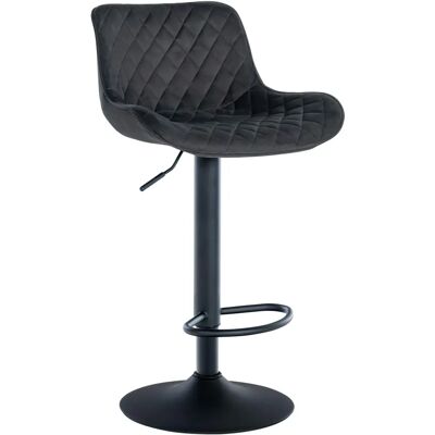 CLP Sgabello Minosa Nero Velluto - Sgabello CLP Sgabello Minosa Nero Velluto - Sgabello