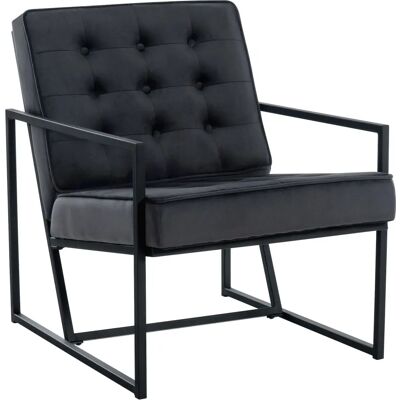 Pricenet Avon Velvet Grey Tumbona - Sun Lounger Pricenet Avon Velvet Grey Tumbona - Sun Lounger