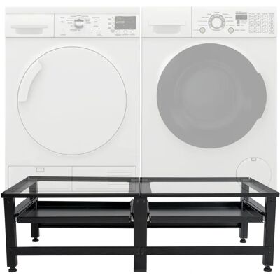 Soporte doble para lavadora CLP Tampa - Para 2 electrodomésticos Soporte doble para lavadora CLP Tampa - Para 2 electrodomésticos