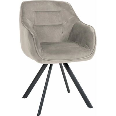 Pricenet Silla Russell de terciopelo - Silla de comedor Pricenet Silla Russell de terciopelo - Silla de comedor
