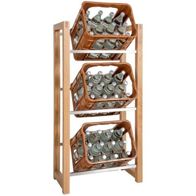 Scaffale Robin di CLP - Legno naturale - Adatto per scatole fino a 47cm - Organizza e Stila Scaffale Robin di CLP - Legno naturale - Adatto per scatole fino a 47cm - Organizza e Stila
