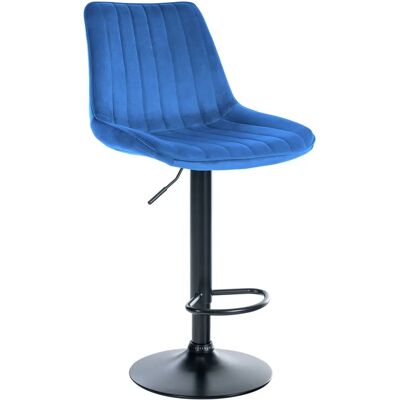 CLP Toni Samt Barhocker - Höhenverstellbar 360° Drehbar - Modernes Design CLP Toni Samt Barhocker - Höhenverstellbar 360° Drehbar - Modernes Design