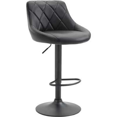 Homestoreking Lazio Tabouret Noir Réglable - Publicité Homestoreking Lazio Tabouret Noir Réglable - Publicité