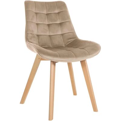 Pricenet Chaise en Velours Bäck - Marron - Chaise de salle à manger - Publicité Pricenet Chaise en Velours Bäck - Marron - Chaise de salle à manger - Publicité