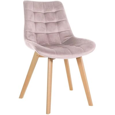 Pricenet Bäck Sedia in Velluto Rosa - Sedia Pricenet Bäck Sedia in Velluto Rosa - Sedia