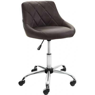 Silla de Oficina Lazio CLP - Ajustable en altura, giratoria 360° - Marrón Silla de Oficina Lazio CLP - Ajustable en altura, giratoria 360° - Marrón