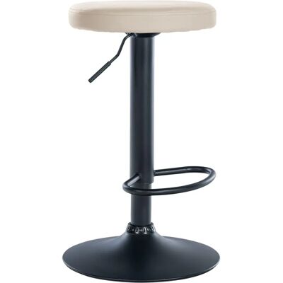 Taburete de bar CLP Ponte - Ajustable, Cuero sintético, 120kg Taburete de bar CLP Ponte - Ajustable, Cuero sintético, 120kg
