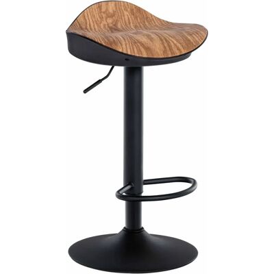 CLP Tabouret de bar Alisson en cuir synthétique naturel - Publicité CLP Tabouret de bar Alisson en cuir synthétique naturel - Publicité