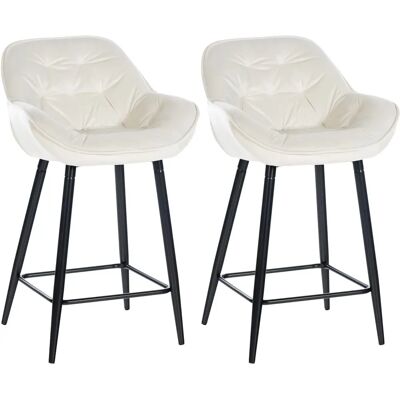 CLP Gibson Tabourets en velours - Bar stools - Publicité CLP Gibson Tabourets en velours - Bar stools - Publicité