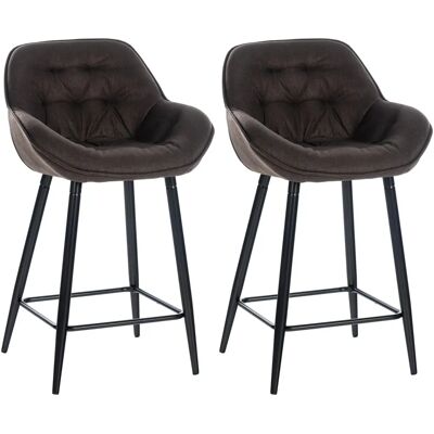 CLP Gibson Barhocker - Braun, 93,5x54x57,5cm - Barhocker CLP Gibson Barhocker - Braun, 93,5x54x57,5cm - Barhocker