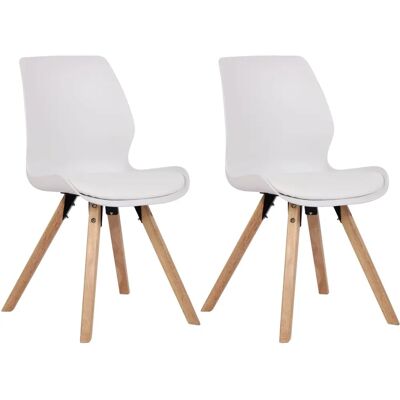 Chaises de salle à manger Luna CLP - Mélange moderne de matériaux - Publicité Chaises de salle à manger Luna CLP - Mélange moderne de matériaux - Publicité