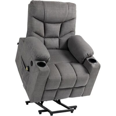 Sillón Andover Gris de CLP - Relajación y Asistencia Eléctrica Sillón Andover Gris de CLP - Relajación y Asistencia Eléctrica