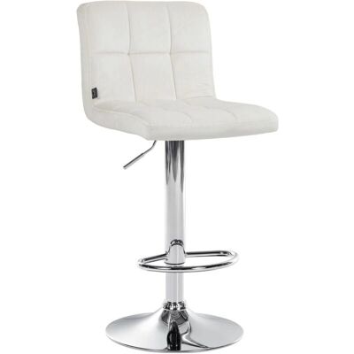 CLP Peru Taburete de Bar de Terciopelo - Ajustable, Rotación 360°, Diseño Moderno CLP Peru Taburete de Bar de Terciopelo - Ajustable, Rotación 360°, Diseño Moderno