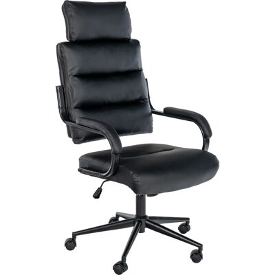Chaise de Bureau CLP - Réglable, Ergonomique, Noire - Chaise de Bureau - Publicité Chaise de Bureau CLP - Réglable, Ergonomique, Noire - Chaise de Bureau - Publicité