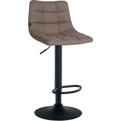 CLP Jerry Taburete de Tela Gris Top - Silla de Bar Ajustable CLP Jerry Taburete de Tela Gris Top - Silla de Bar Ajustable