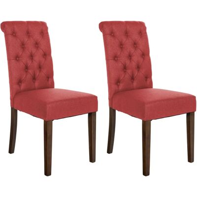 CLP Conjunto de 2 Sillas de Comedor Lisburn - Cómodas y Elegantes CLP Conjunto de 2 Sillas de Comedor Lisburn - Cómodas y Elegantes
