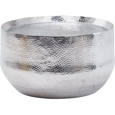 Wohnling Couchtisch Aluminium Silber 60x60x35 cm - Couchtisch Wohnling Couchtisch Aluminium Silber 60x60x35 cm - Couchtisch