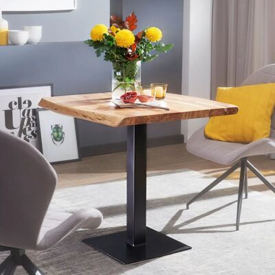 FineBuy Juna - Brauner Moderner Landhausstil Esstisch FineBuy Juna - Brauner Moderner Landhausstil Esstisch