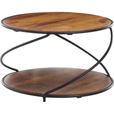 Wohnling Sheesham Couchtisch 58x58x35 cm Wohnling Sheesham Couchtisch 58x58x35 cm