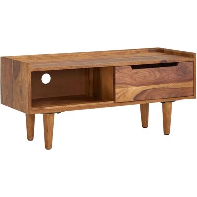 Wohnling Sheesham TV-Schrank - Modern 95x44x34 cm Wohnling Sheesham TV-Schrank - Modern 95x44x34 cm