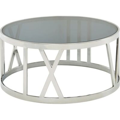 Wohnling Couchtisch Silber 60x60x30 - Sofatisch Wohnling Couchtisch Silber 60x60x30 - Sofatisch